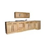 Oak Dolls House Kitchen Set