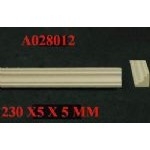 Cornice / Coving Moulding (single) - 1:24 scale