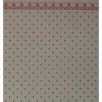 Regal Red Wallpaper - 1:24 Scale