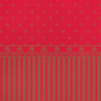 Grosvenor Red/Gold Dolls House Wallpaper
