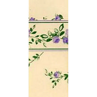 Penshurst Lilac/Cream Dolls House Wallpaper