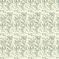 Hedgerow Green Dolls House Wallpaper