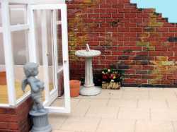 Dolls Houise Garden Wall