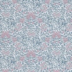 Red & Blue Dolls House Wallpaper