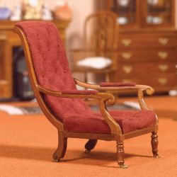 William IV Library Chair *DAMAGED*