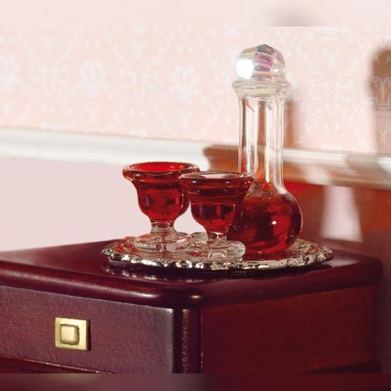 Decanter & Wine Glasses Set 4pcs