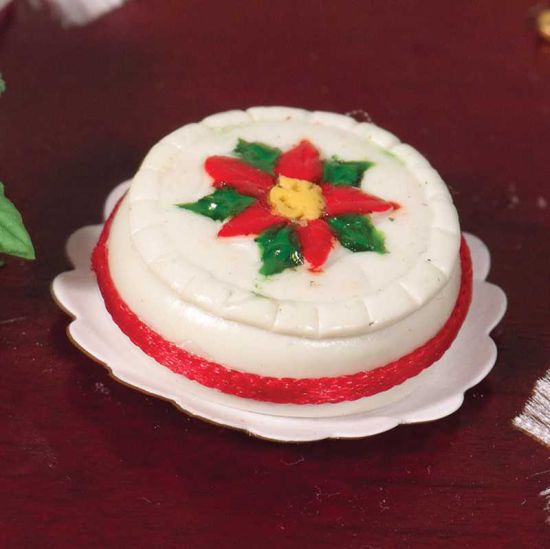 Decorated Christmas Cake
