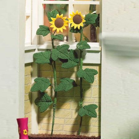 Two Tall Sunflowers