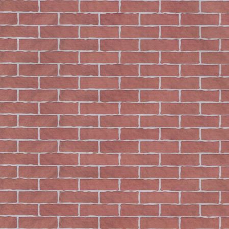 Red Brick Dolls House Paper