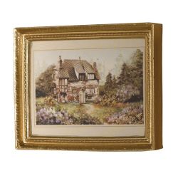 Country House Picture in Frame