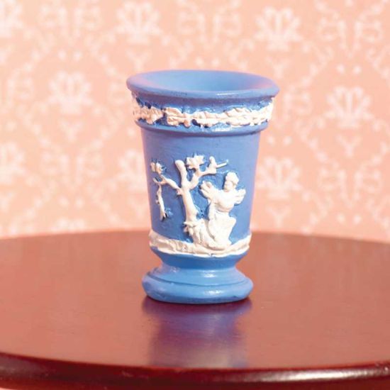 Jasper Blue Vase
