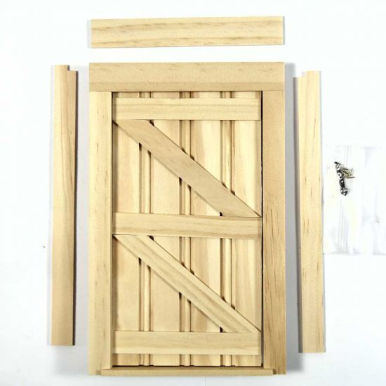 Ledge & Brace Cottage Door - 1:12 scale
