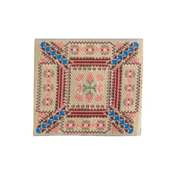 Pink Table Mat / Embroidery