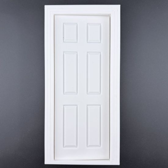 White Interior Door for 1:12 Scale Dolls House #2