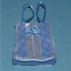 Blue shopping bag (D)