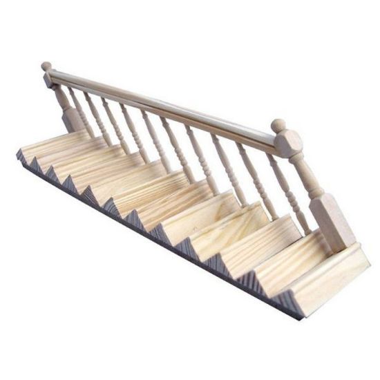 Staircase with Banister 1:12 Scale #2