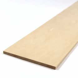 Basswood Sheet 450mm x 100mm x 5.0mm