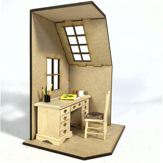 Attic Room Box Kit (1:12 scale) #5