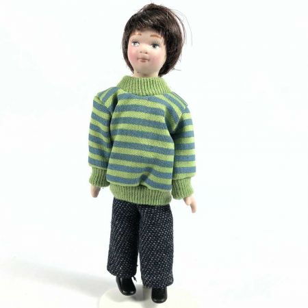 Modern Boy Wearing Sweater
