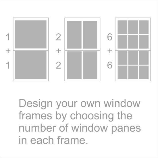 Opening Sash Window Frame - Custom Design #2