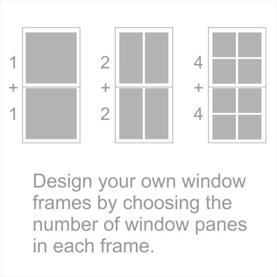 Opening Sash Window Frame - Custom Design #2