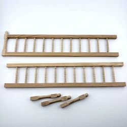 Damaged Balustrade Railings x2 Pieces