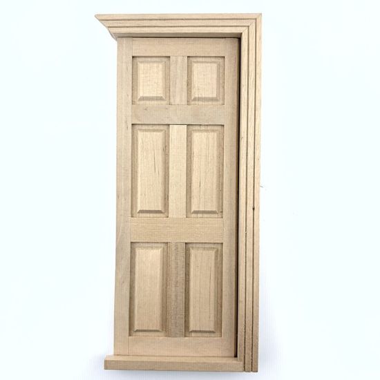 Damaged Wooden Interior Door