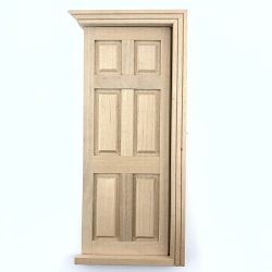 Damaged Wooden Interior Door