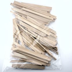Large Bag of Wooden Moulding Pieces