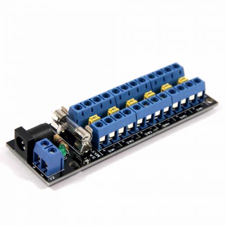 12 Socket Connector with 6 Switched