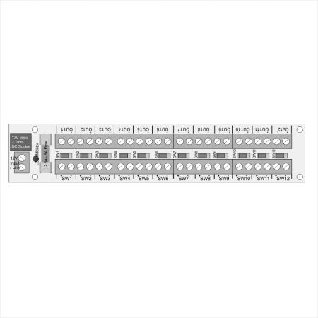 24 Socket Connector with 12 Switched #2