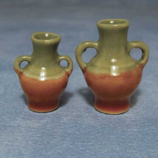 Glazed Amphora x2