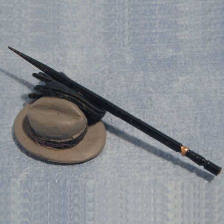 Hat Gloves & Stick