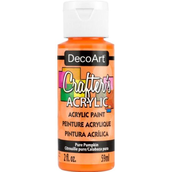 Crafters Acrylic Paint - 59ml - Pure Pumpkin