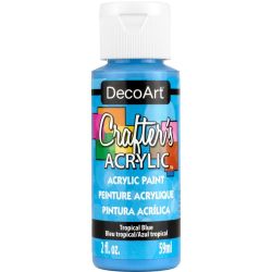 Crafters Acrylic Paint - 59ml - Tropical Blue