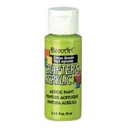 Crafters Acrylic Paint - 59ml - Citrus Green