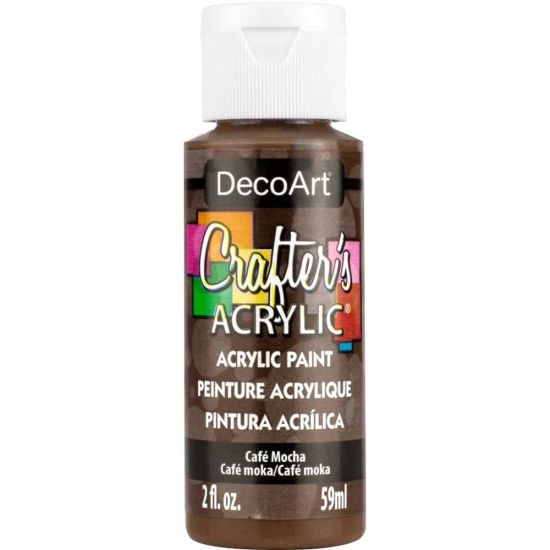 Crafters Acrylic Paint - 59ml - Cafe Mocha