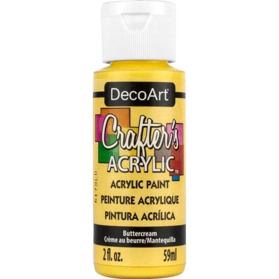 Crafters Acrylic Paint - 59ml - Buttercream