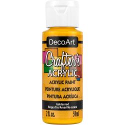 Crafters Acrylic Paint - 59ml - Goldenrod
