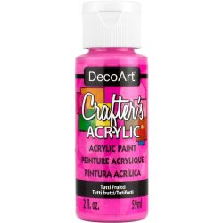 Crafters Acrylic Paint - 59ml - Tutti Frutti