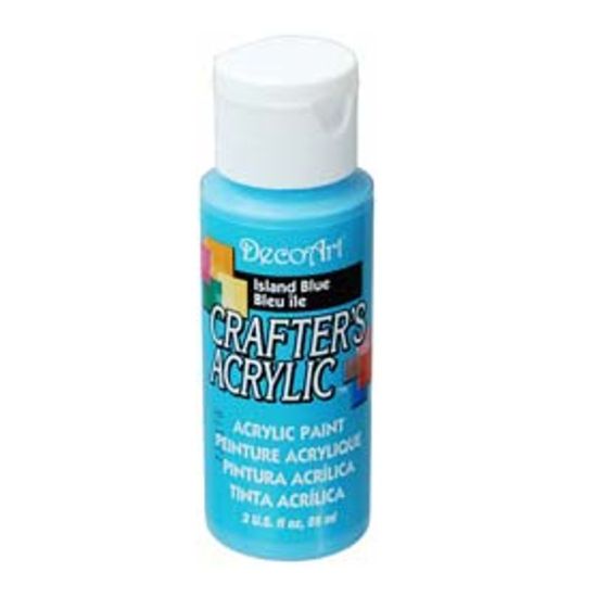 Crafters Acrylic Paint - 59ml - Island Blue