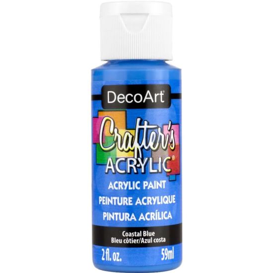 Crafters Acrylic Paint - 59ml - Coastal Blue