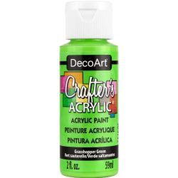 Crafters Acrylic Paint - 59ml - Grasshopper Green