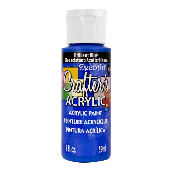 Crafters Acrylic Paint - 59ml - Brilliant Blue