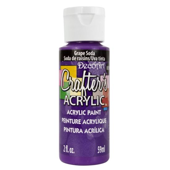 Crafters Acrylic Paint - 59ml - Grape Soda