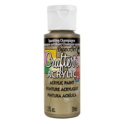 Crafters Acrylic Paint - 59ml - Sparkling Champagne