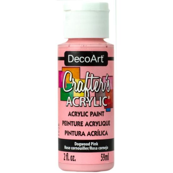 Crafters Acrylic Paint - 59ml - Dogwood Pink