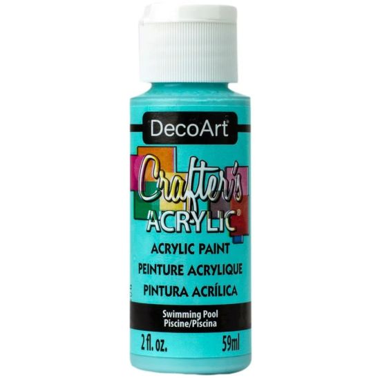 Crafters Acrylic Paint - 59ml - Swimming Pool