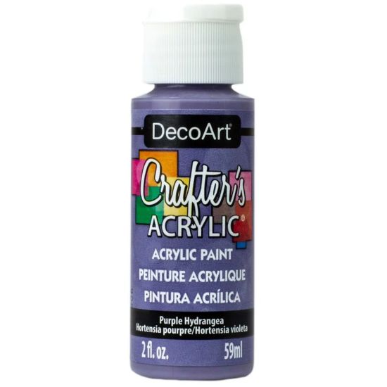 Crafters Acrylic Paint - 59ml - Purple Hydrangea