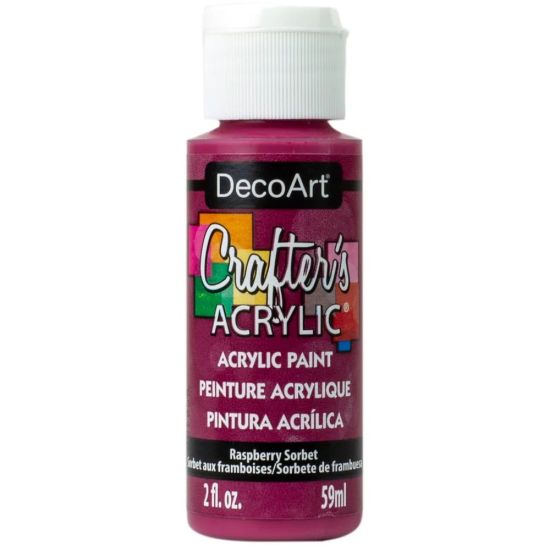 Crafters Acrylic Paint - 59ml - Raspberry Sorbet